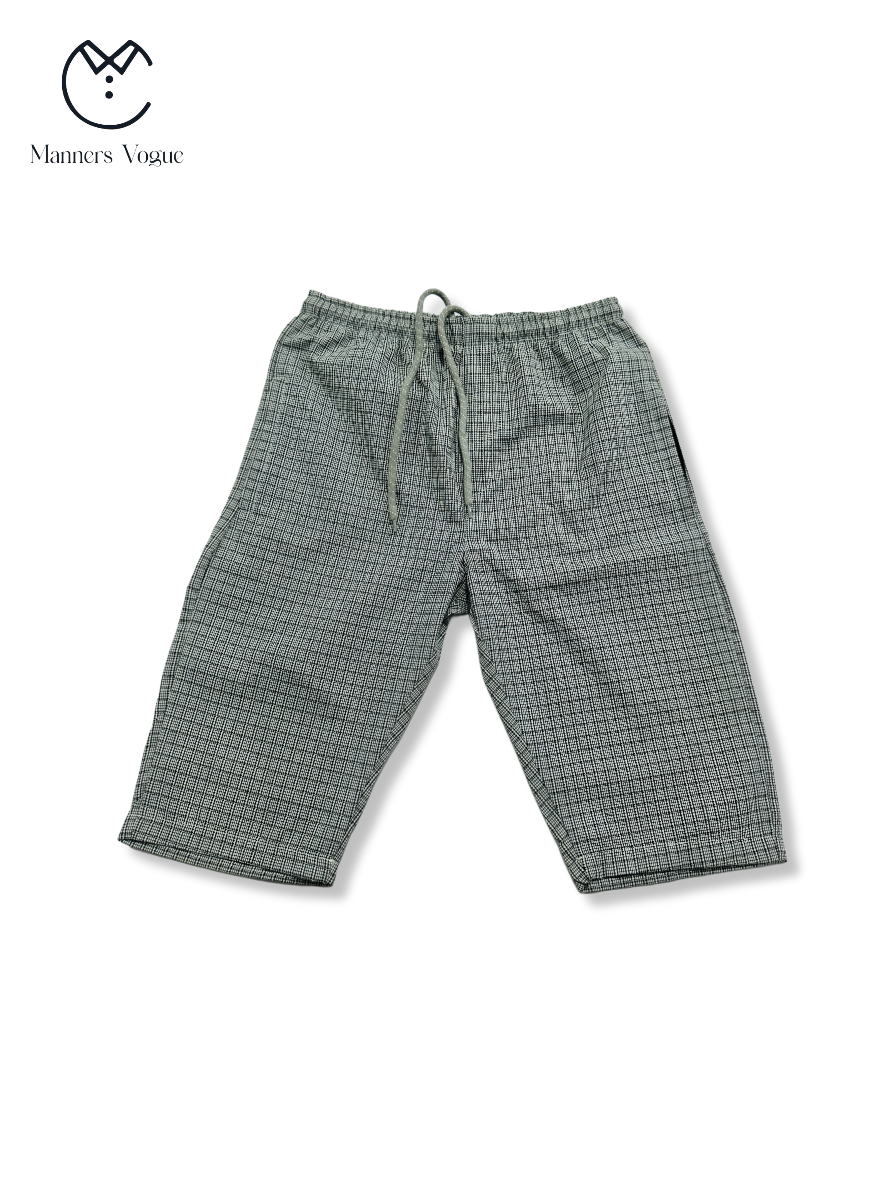 Modern Checkered Shorts